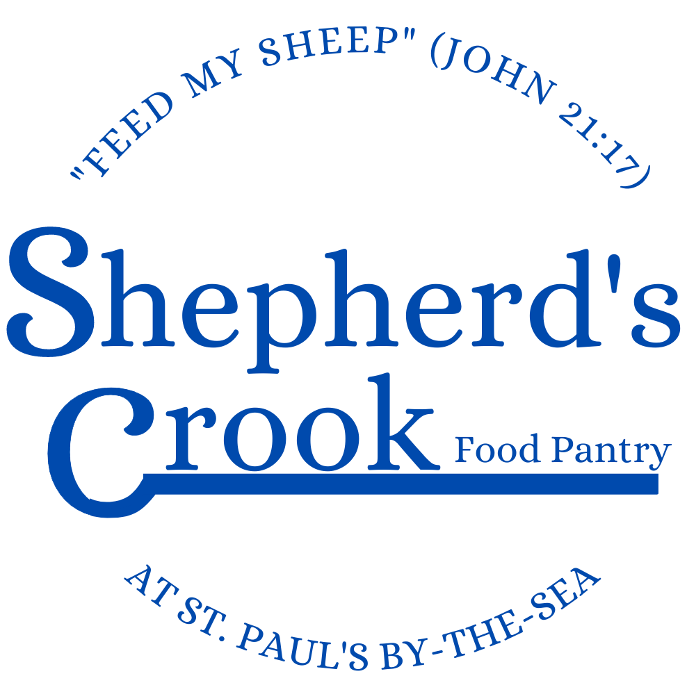 the logo for shepherd's crook food pantry